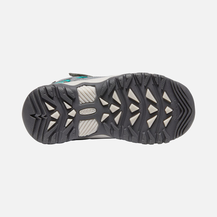 Little Kid's Targhee Mid Waterproof Steel Grey Porcelain