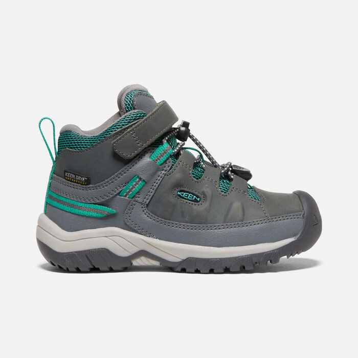 Little Kid's Targhee Mid Waterproof Steel Grey Porcelain