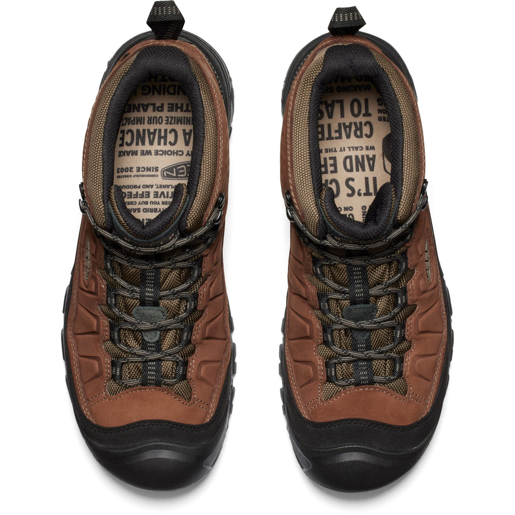 Men's Targhee IV Mid Waterproof Wide Bison Brindle