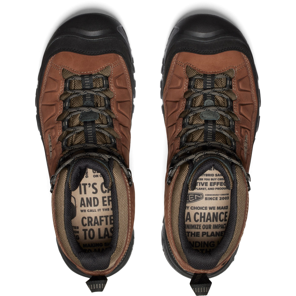 Men's Targhee IV Mid Waterproof Wide Bison Brindle