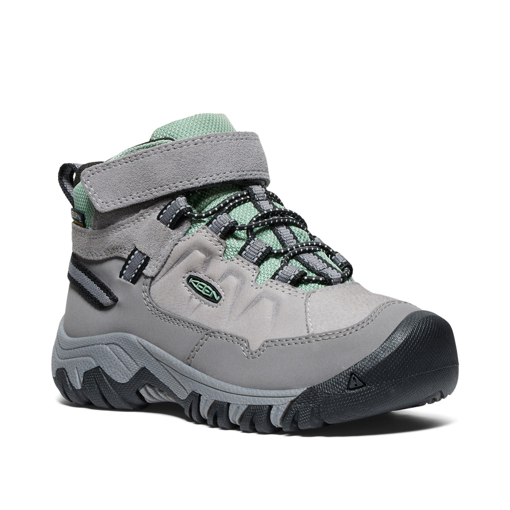 Little Kid's Targhee IV Mid Waterproof Alloy Granite Green