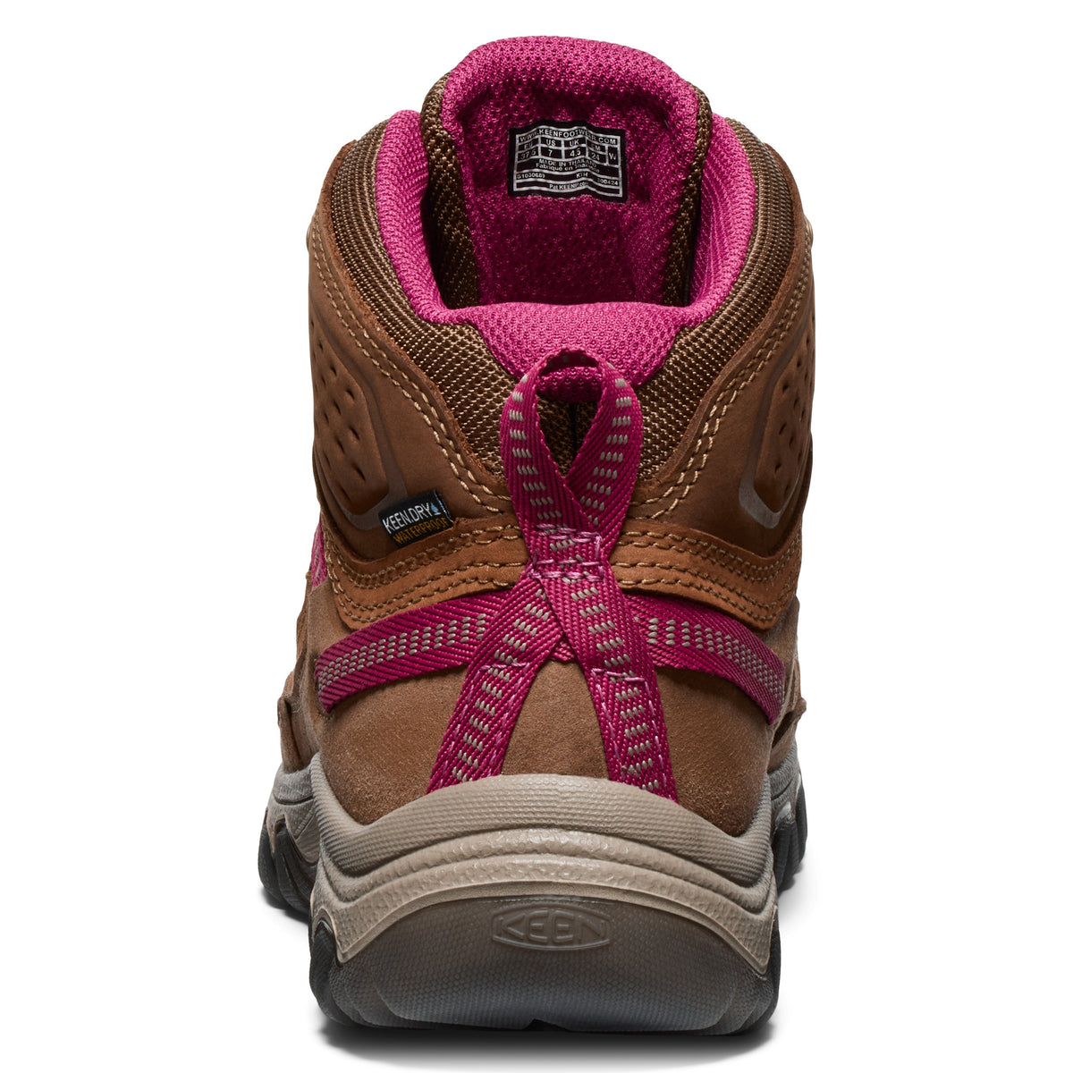 Women's Targhee IV Mid Waterproof Bison Beaujolais