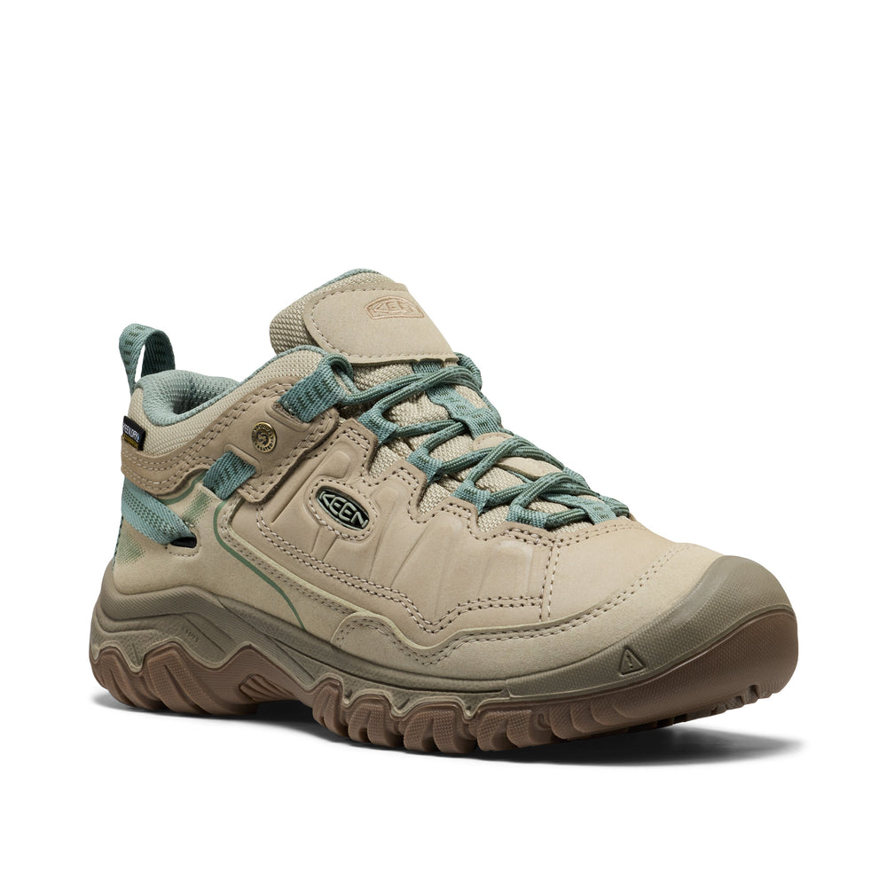 Women's Targhee IV Waterproof Hiking Shoe Abbey Stone Lily Pad