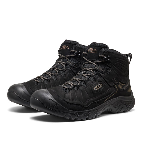 Mens Targhee IV Waterproof Hiking Boot Waterproof Wide Triple Black