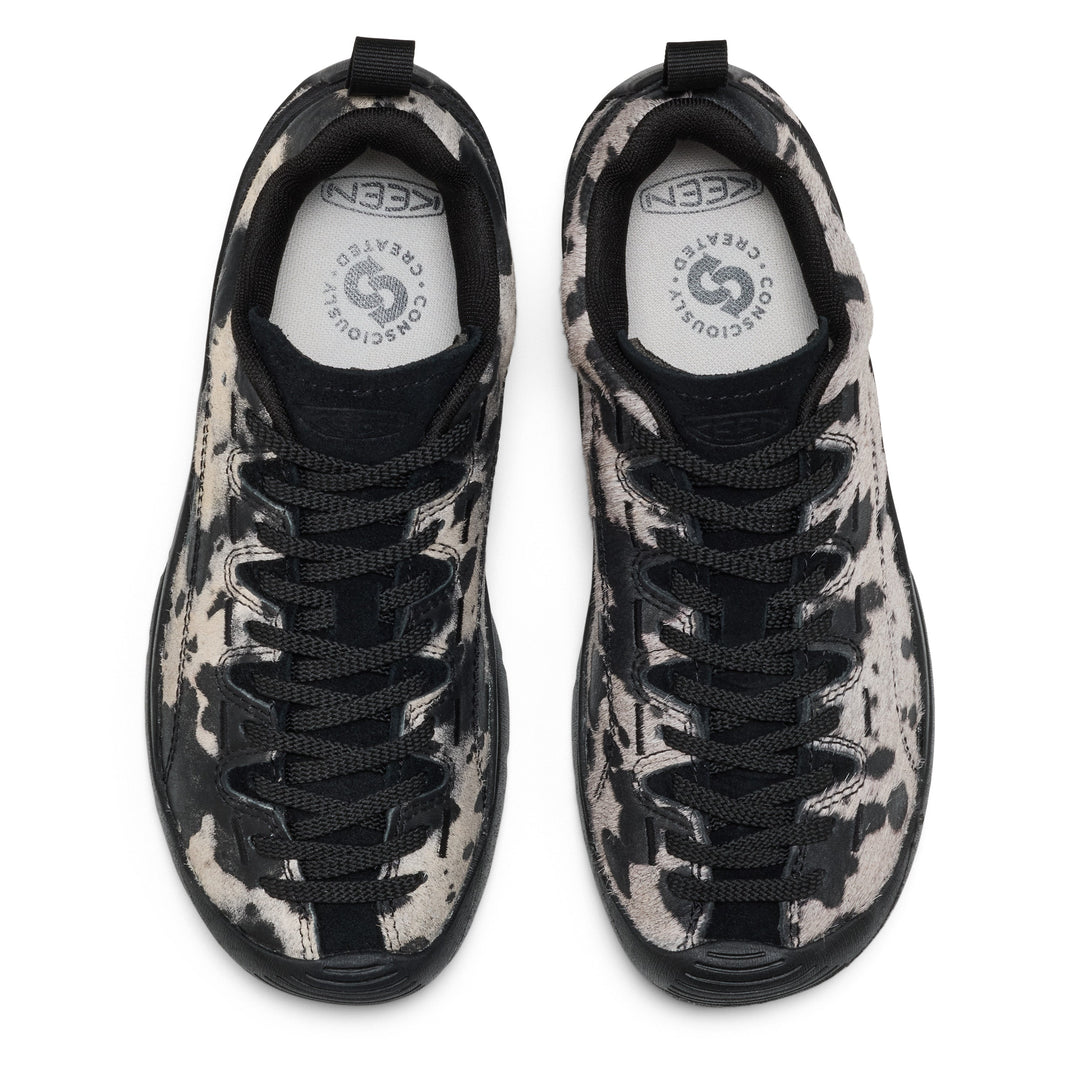 Womens Jasper Sneaker Cow Black
