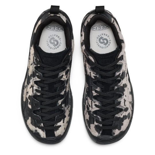 Womens Jasper Sneaker Cow Black