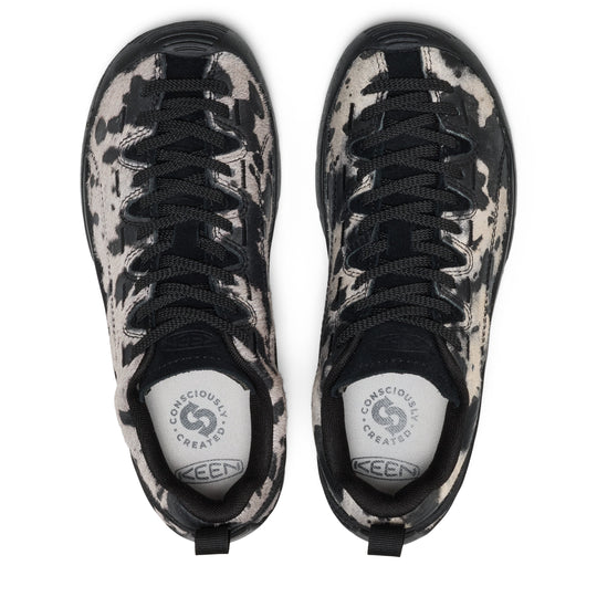 Womens Jasper Sneaker Cow Black