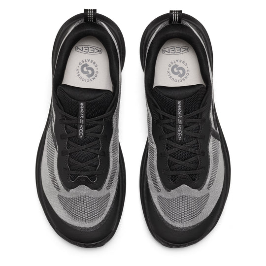 Mens Wander Trail Running Shoe Black Magnet