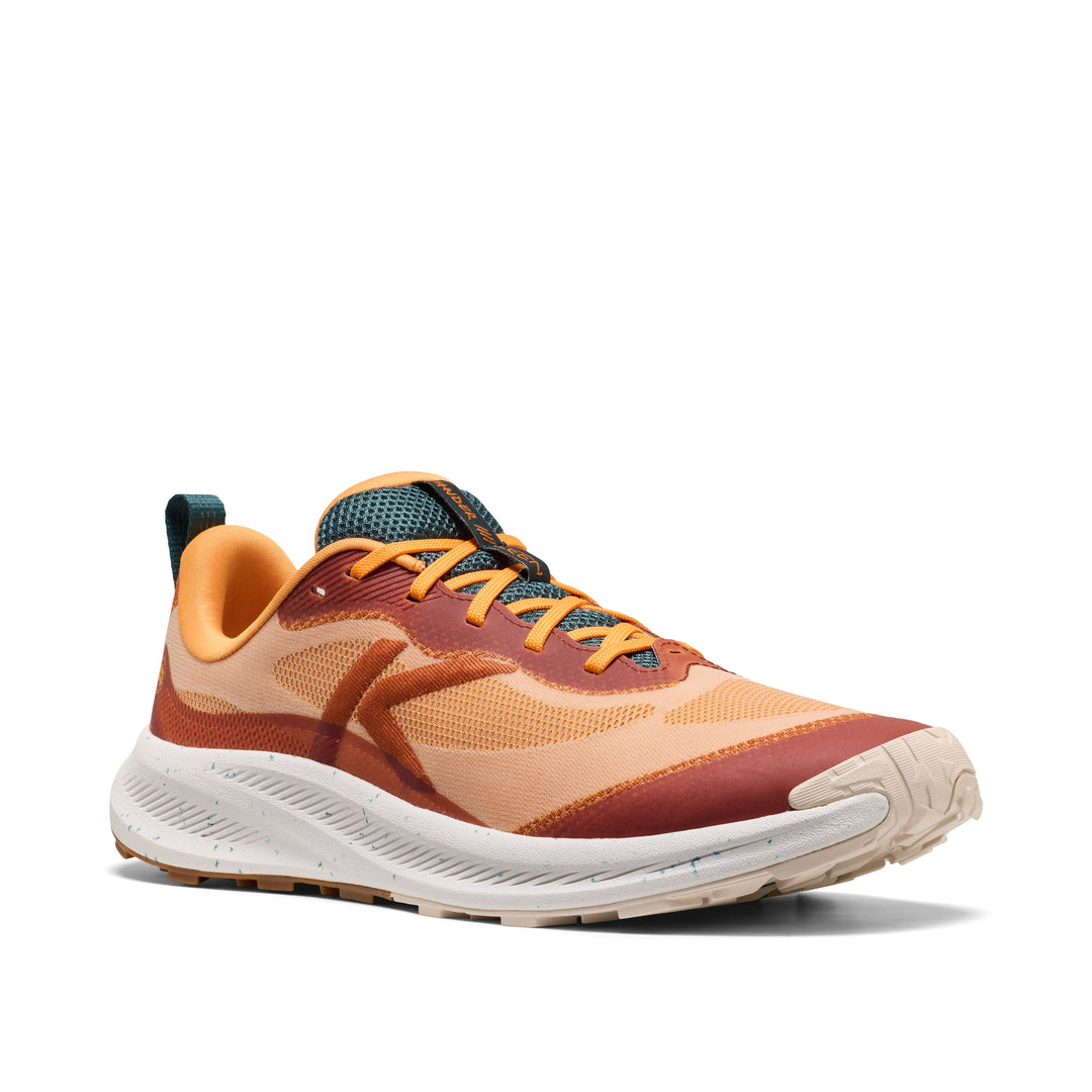 Mens Wander Trail Running Shoe Fossil Orange Carrot Curl