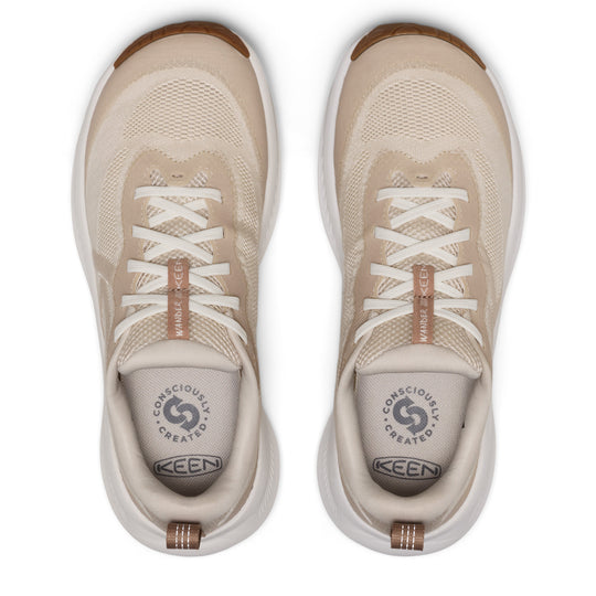 Womens Wander Trail Running Birch Star White