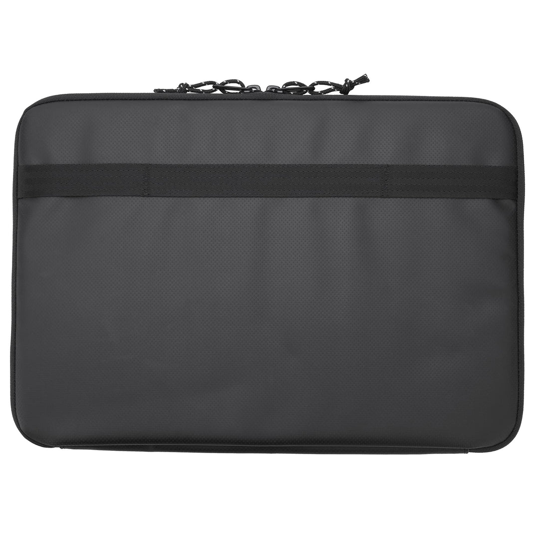 Padded laptop sleeve for computers up to 15" back view