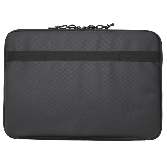 Padded laptop sleeve for computers up to 15" back view