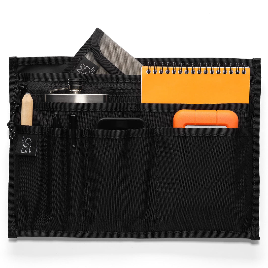 Black Messenger Organizer detail 