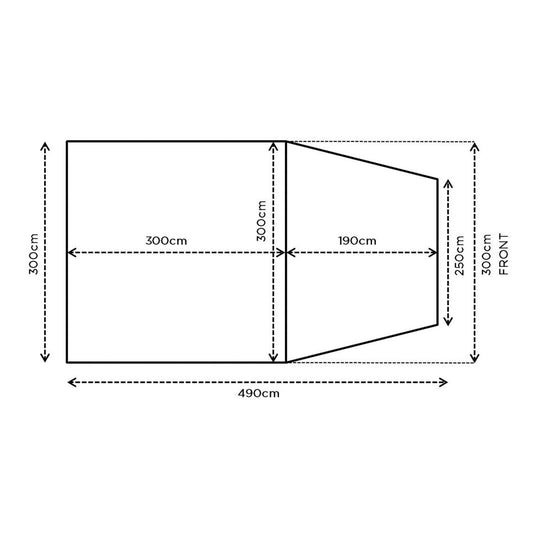 Turbo BLK Lite 300 Tent