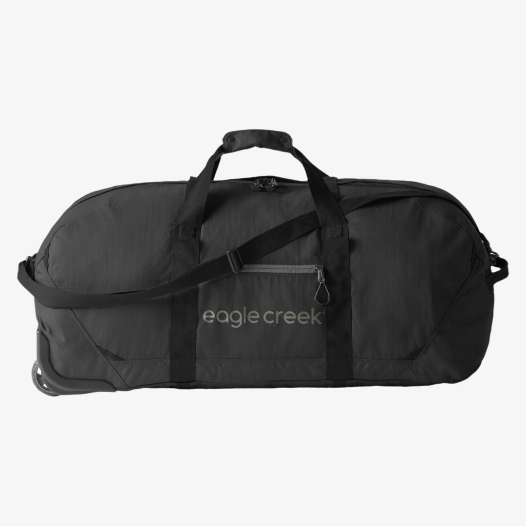 Black Rolling Duffel Bag Large