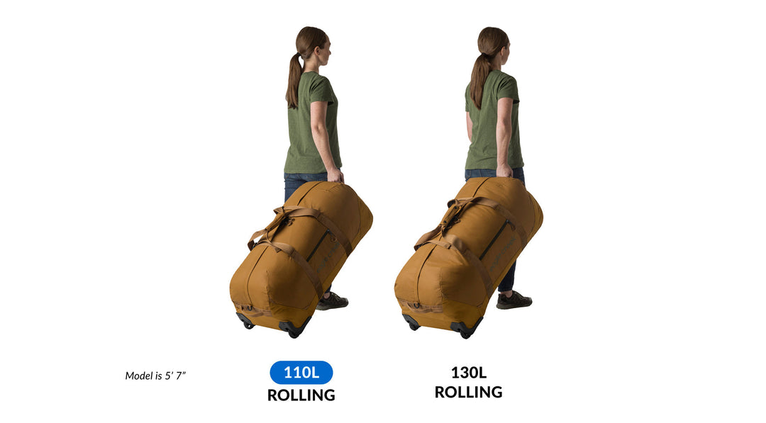 Safari Brown Duffel Bag with Wheels Eagle Creek