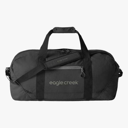 Black 60L Duffel Bag Backpack