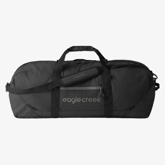 Black 90L Duffel Bag Backpack