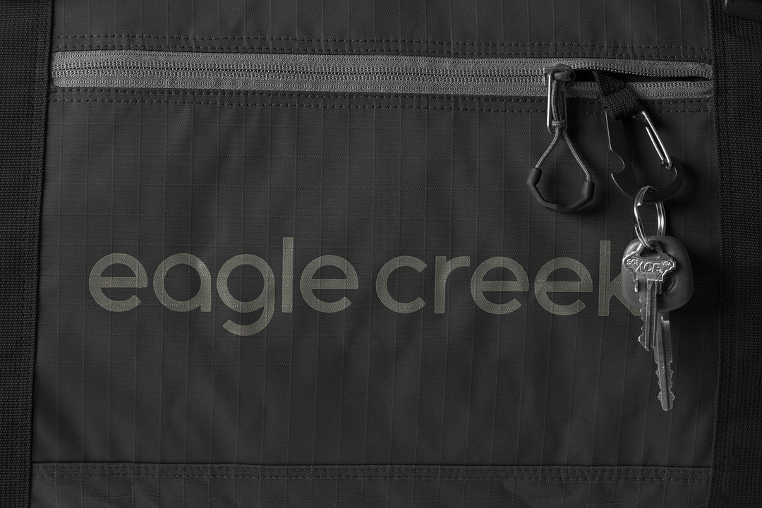 Black 90L Duffel Bag Large
