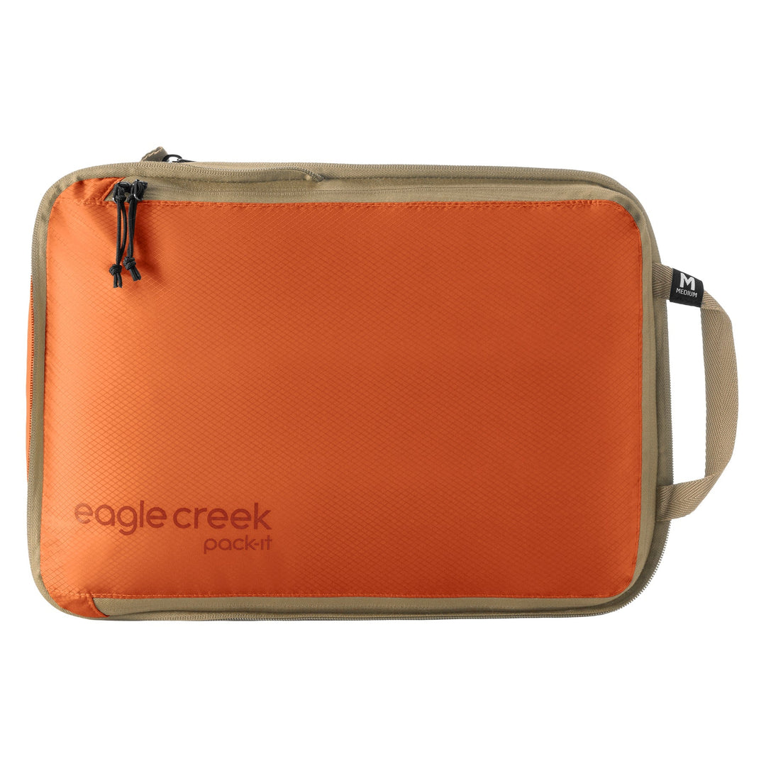 Mandarin Orange Packing Cubes Compression