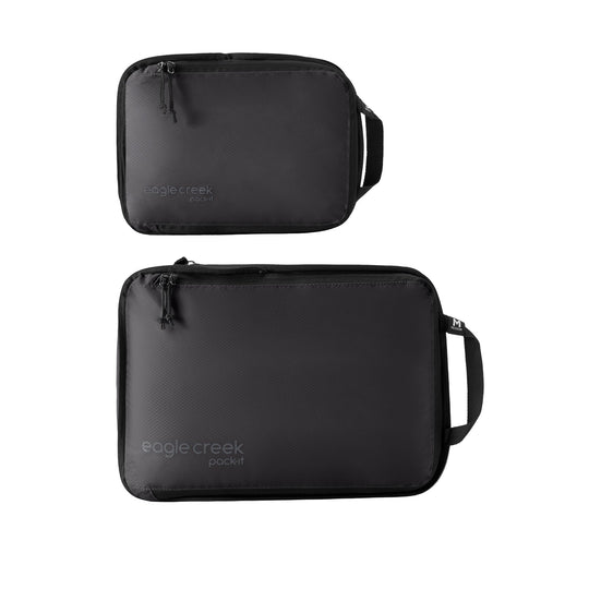 Black Compression Packing Cubes