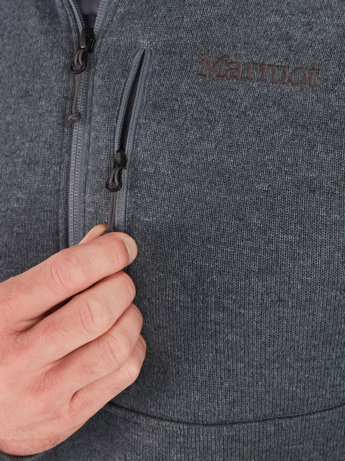 Drop Line 1/2 Zip