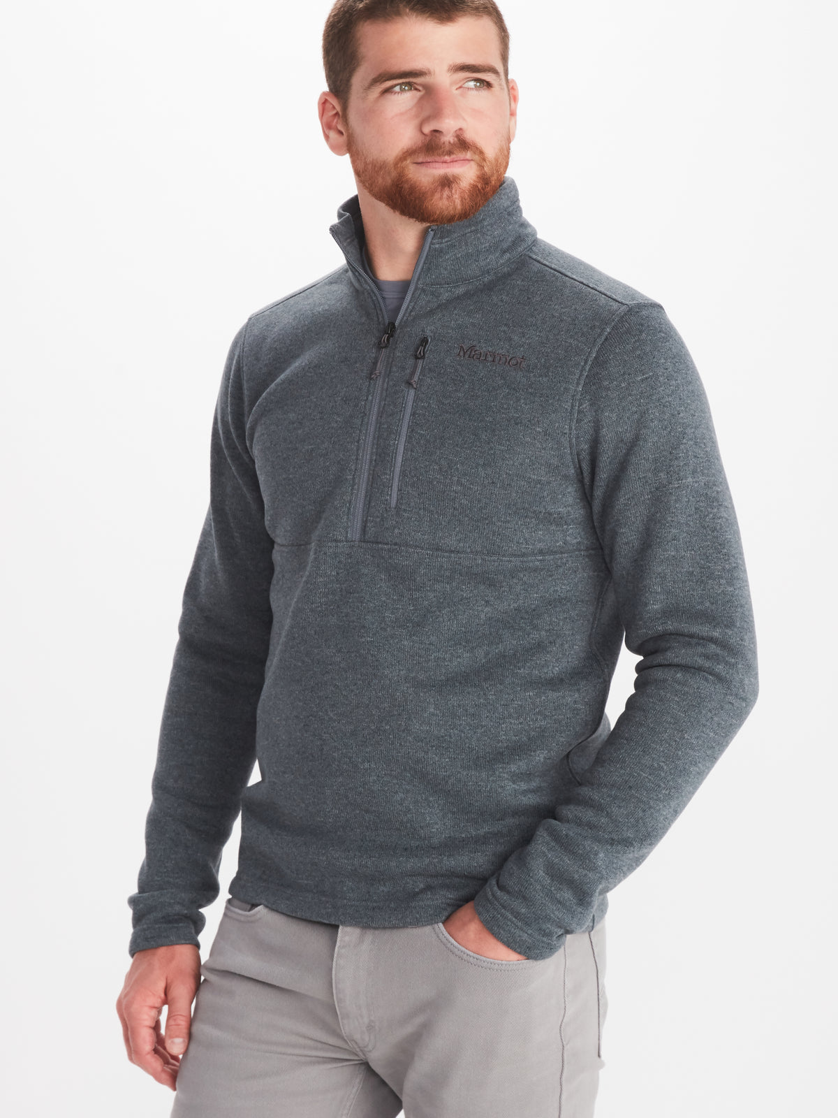 Drop Line 1/2 Zip