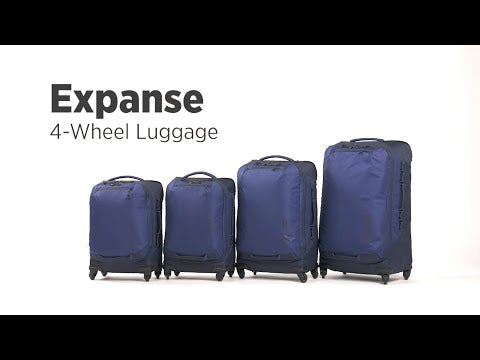 Expanse 4-Wheel Luggage Product Features Video Eagle Creek