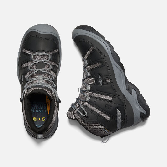 Men's Circadia Mid Waterproof Black Steel Grey